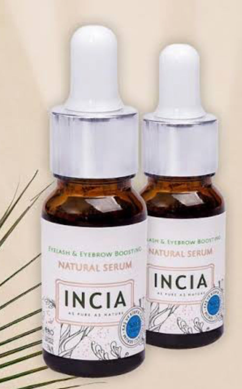 Natural Eyebrow and Eyelash Care Serum – Herbal Care Oil 10 mL x2