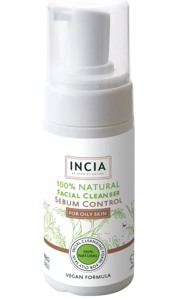 Natural Facial Cleansing Foam – Make-up, Acne and Blackhead Skin 125mL