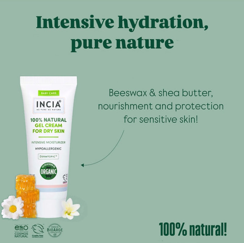 Incia Gel Cream for Dry Skin 60mL
