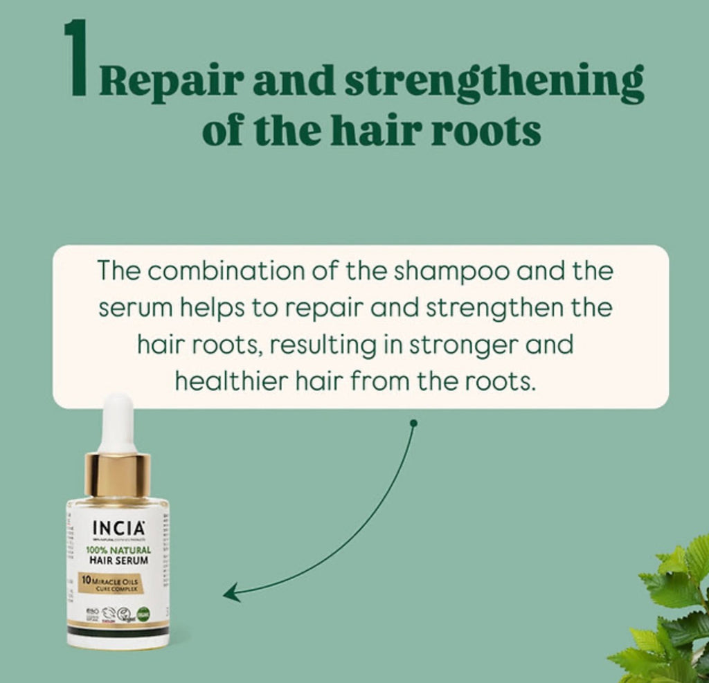 INCIA Natural Anti-Hair Loss Herbal Shampoo 275mL