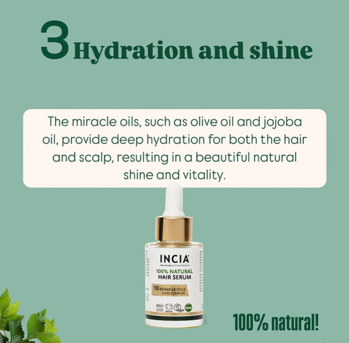 INCIA Natural Anti-Hair Loss Herbal Shampoo 275mL