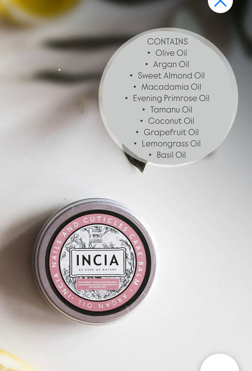 INCIA 100% Natural Cuticle and Nail Care Balm 15 mL
