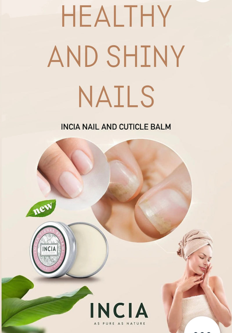 INCIA 100% Natural Cuticle and Nail Care Balm 15 mL