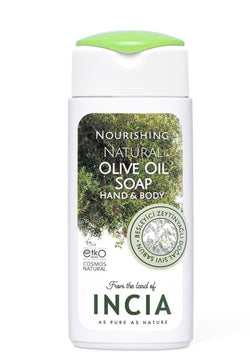 INCIA Olive Oil Liquid Soap for Hand & Body 50mL