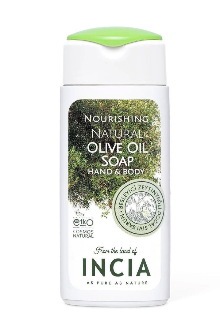 INCIA Olive Oil Liquid Soap for Hand & Body 50mL