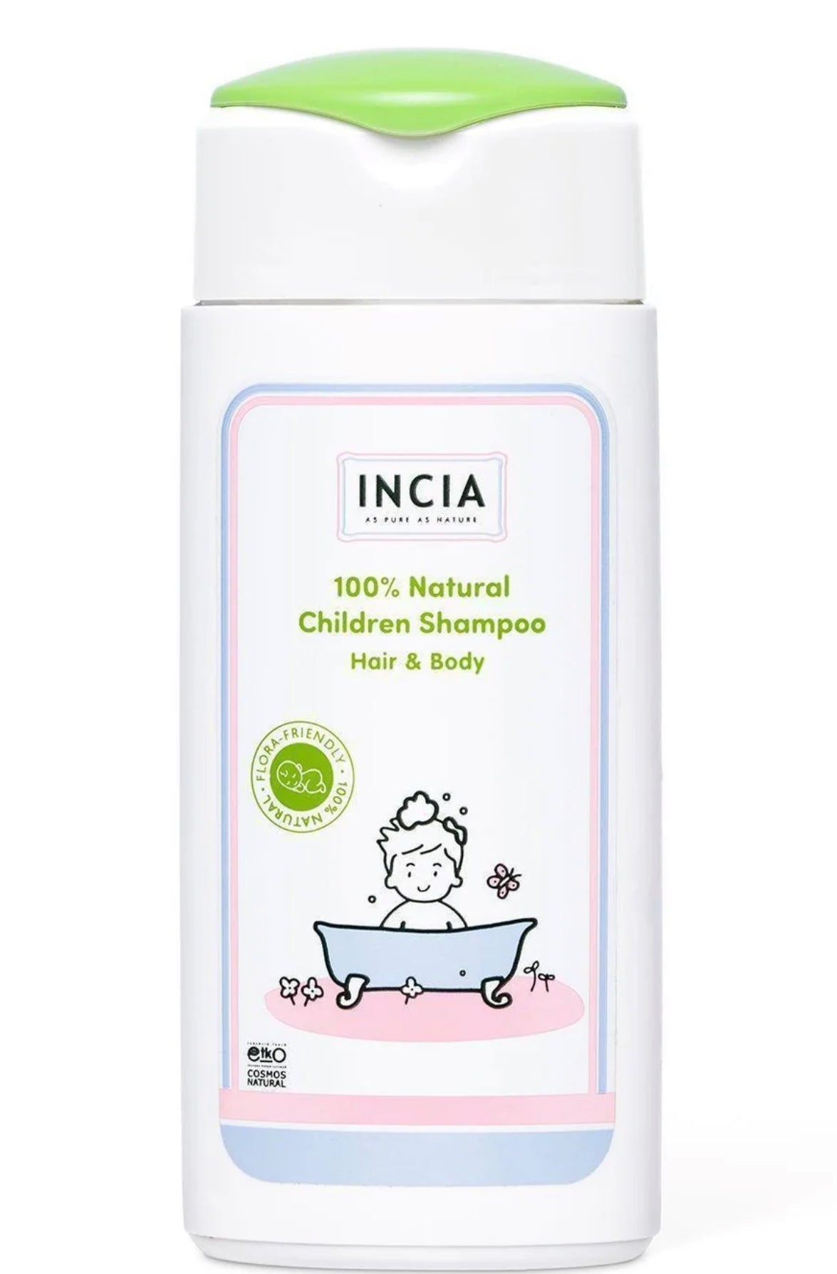 Natural Organic Baby And Kids Gel Shampoo Hair Body Lavender Anti-Cradle Cap 50mL