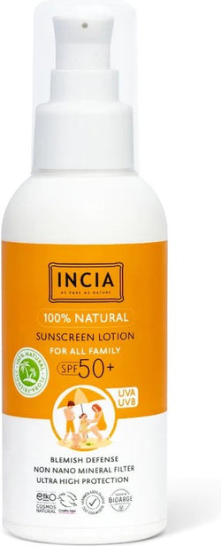 Natural & Organic Tamanu Oil Sun Lotion With Mineral Filter For The Whole Family 50 SPF 150mL