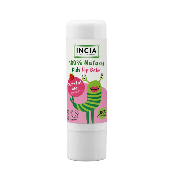 Natural Lip Cream for Kids – Strawberry Lip Balm 6g