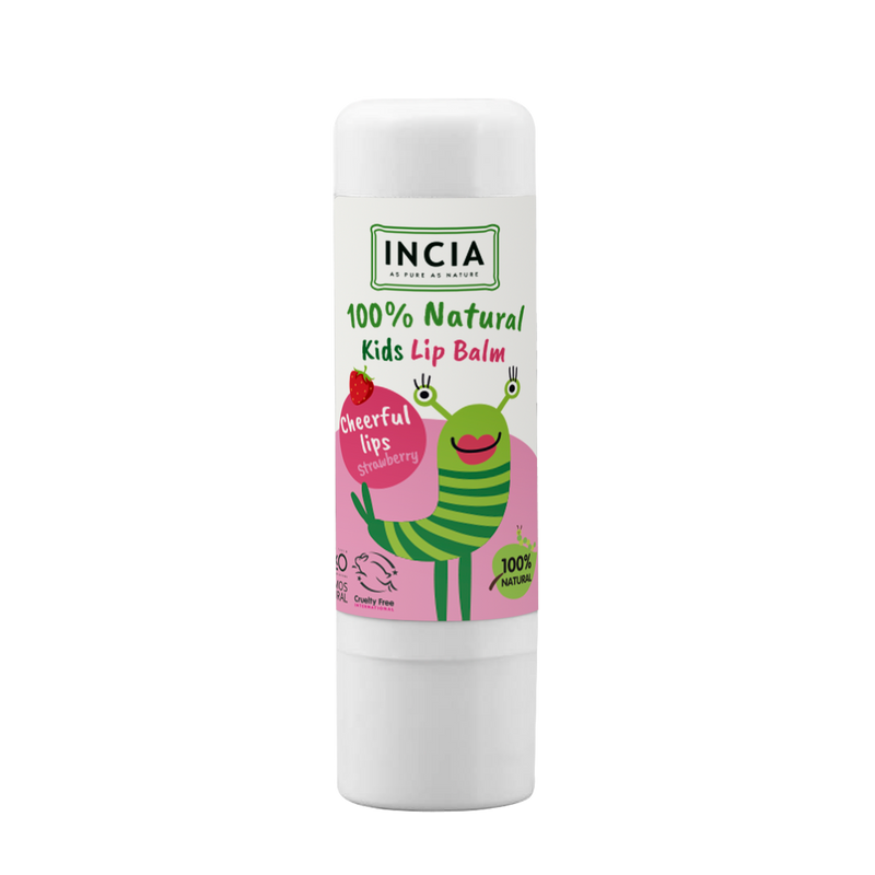 Natural Lip Cream for Kids – Strawberry Lip Balm 6g