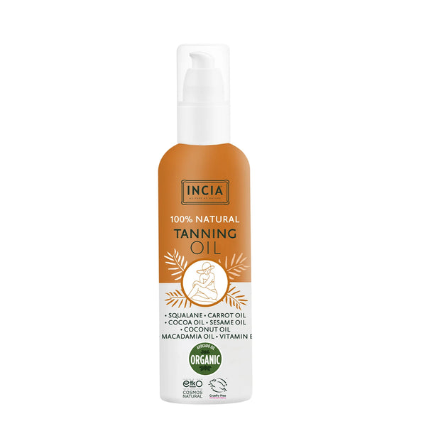Natural Tanning Oil – Cocoa, Carrot and Avocado Oil 150mL