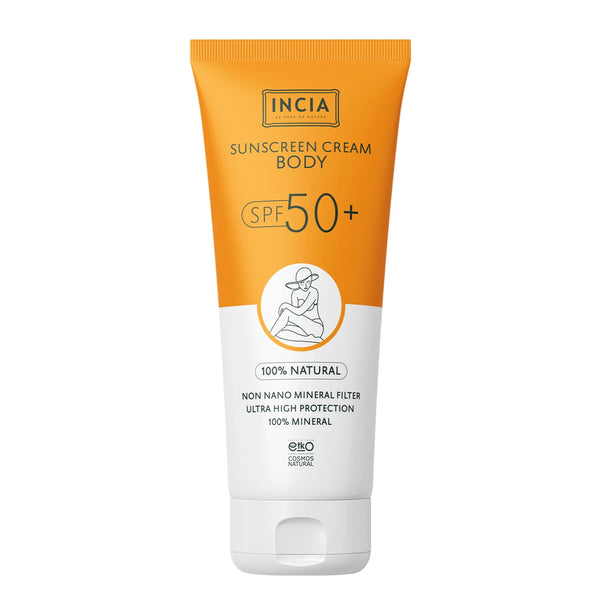 Natural Body Sunscreen – Anti-Blemish High Protection SPF50 UVA UVB 150ml