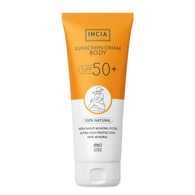 Natural Body Sunscreen – Anti-Blemish High Protection SPF50 UVA UVB 150ml