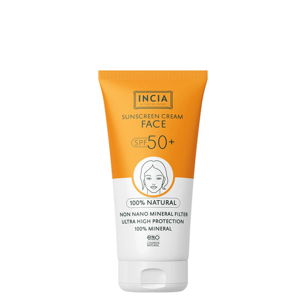 Natural Face Sunscreen – Anti-Blemish High Protection SPF50 UVA UVB 50mL