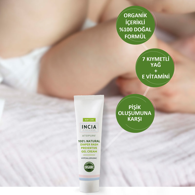 Natural Anti-Diaper Rash Gel Cream Organic False Buckthorn Care Cream Herbal 60mL x2