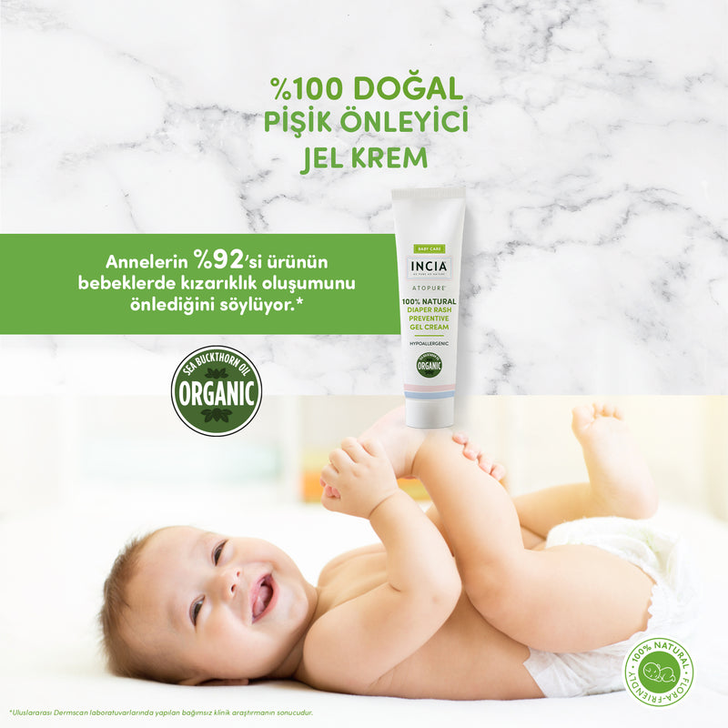 Natural Anti-Diaper Rash Gel Cream Organic False Buckthorn Care Cream Herbal 60mL x2