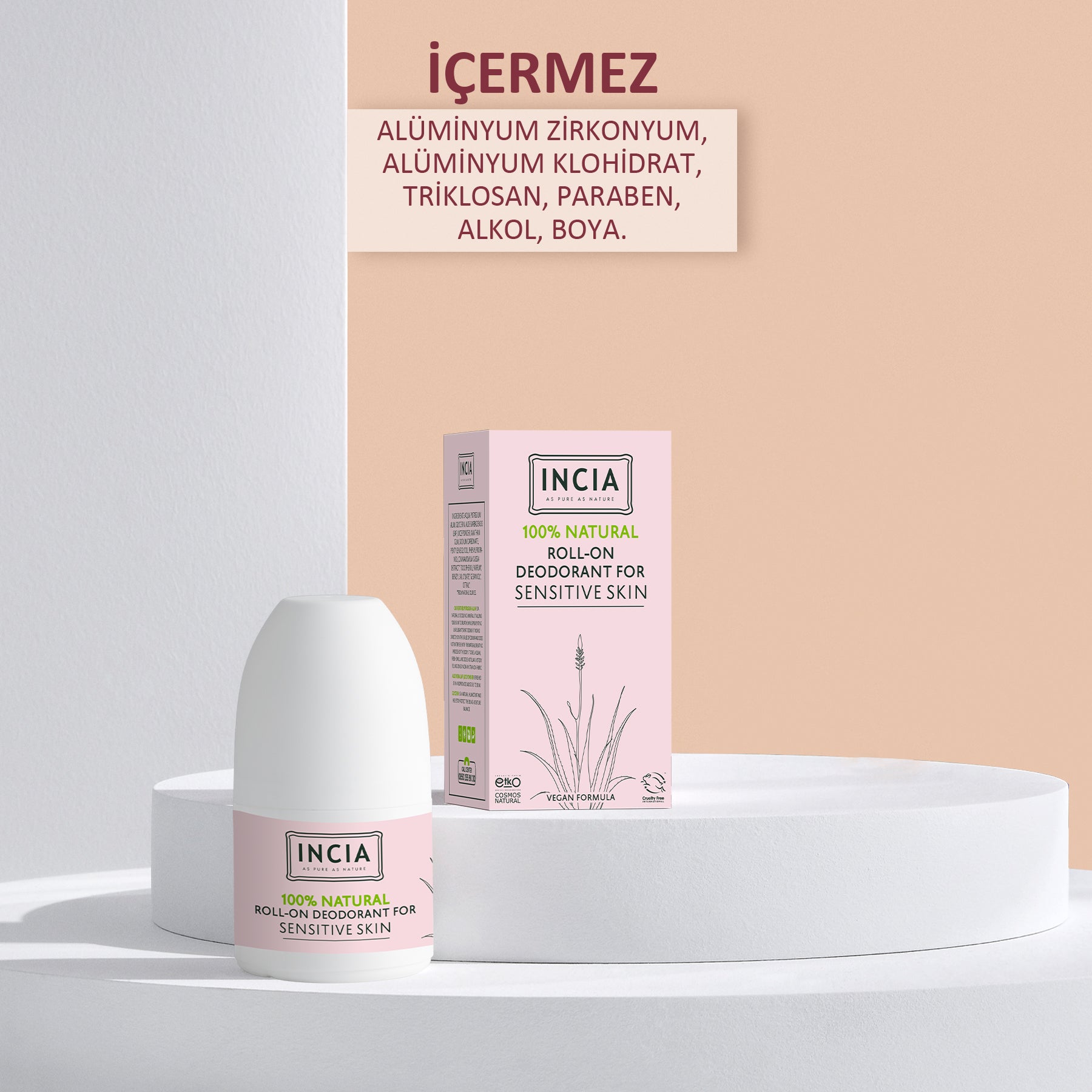 Natural Maternity Care Set – Natural Roll-On, Stretch Mark Cream and Nipple Care Cream