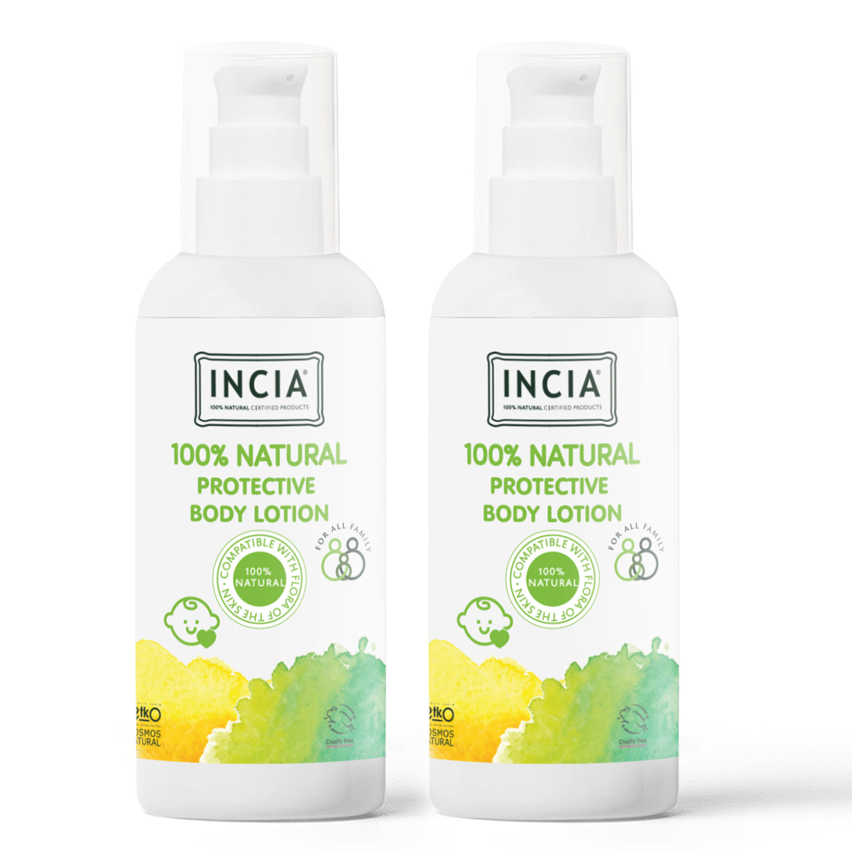 Lemon Body Protective Lotion Spray For Newborn Babies 100mL x 2