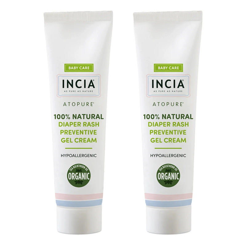 Natural Anti-Diaper Rash Gel Cream Organic False Buckthorn Care Cream Herbal 60mL x2